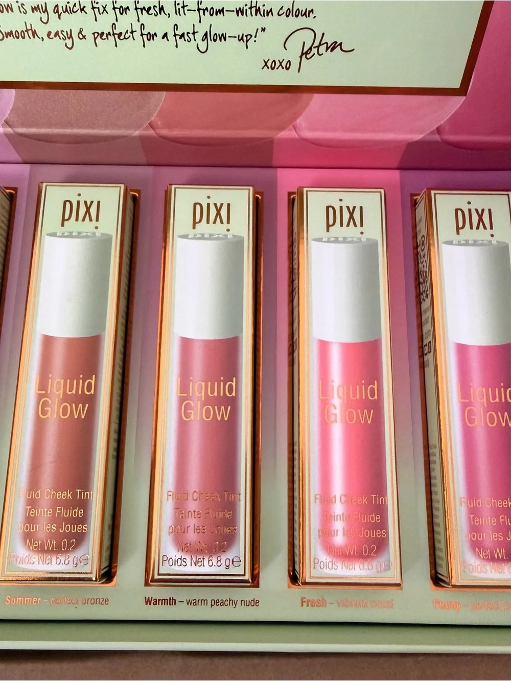 Pixi LiquidGlow Dewy Tint - Pink Shades